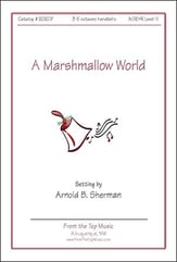 A Marshmallow World Handbell sheet music cover